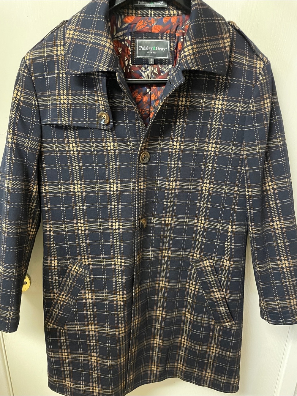 Paisley & Gray Coat